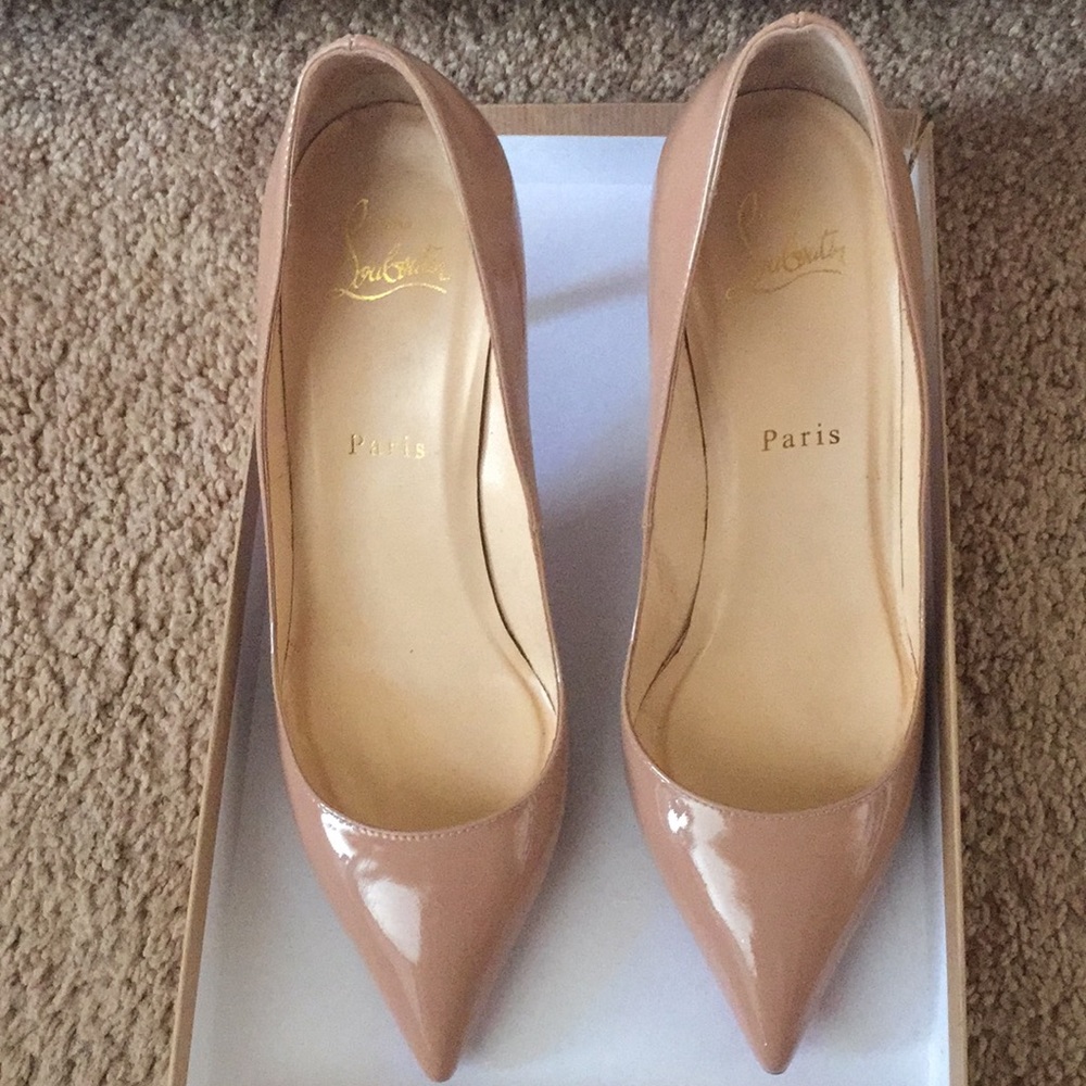 Christian Louboutin, Pigalle 85 Patent, 37.5
